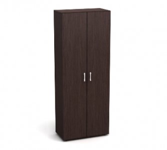 Шк40(венге16) Шкаф для одежды офисный (700х350х1830)