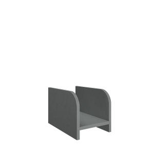 А.СБ-1(Серый) Подставка под СБ 280x450x300