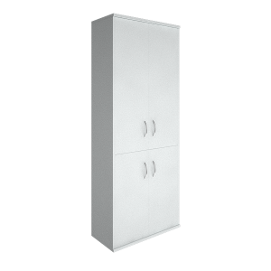 А.СТ-1.3(Белый) Шкаф высокий широкий закрытый А.СТ-1.3 (770x365x1975)