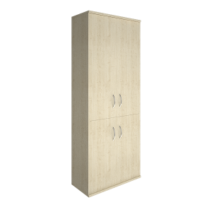 А.СТ-1.3(Клен) Шкаф высокий широкий закрытый А.СТ-1.3 (770x365x1975)