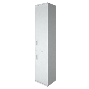 А.СУ-1.3 Пр(Белый) Шкаф высокий узкий закрытый А.СУ-1.3 Пр правый (403x365x1975)