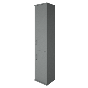 А.СУ-1.3 Пр(Серый) Шкаф высокий узкий закрытый А.СУ-1.3 Пр правый (403x365x1975)