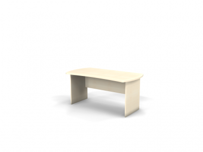 B157 Стол симметричный, панельный каркас (160 × 85 h 74 см)