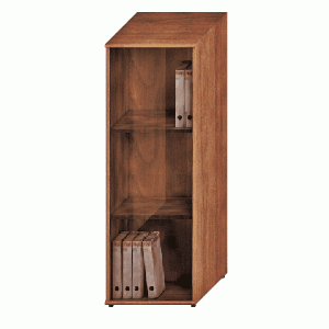 Шкаф средний узкий (стеклянная дверца) (47x46x136) Шкаф средний узкий (стеклянная дверца) (47x46x136)