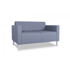 ЕВРО стандарт 2 (алюм. опоры) двухместный диван 1220х770х700 ЕВРО стандарт 2 (алюм. опоры) двухместный диван 1220х770х700