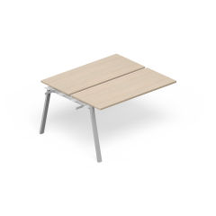 Приставной элемент стола AR2TPG128 на 2 рабочих места (120х165х72)