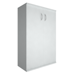 А.СТ-2.3(Белый) Шкаф широкий средний закрытый 770x365x1200