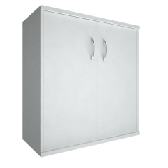 А.СТ-3.1(Белый) Шкаф широкий низкий закрытый 770x365x823