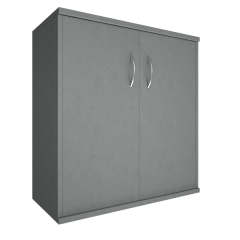 А.СТ-3.1(Серый) Шкаф широкий низкий закрытый 770x365x823