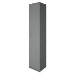 А.СУ-1.9 Пр(Серый) Шкаф высокий узкий закрытый А.СУ-1.9 Пр правый (403x365x1975)