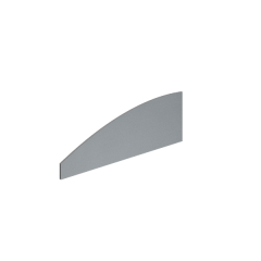 А.ЭКР-2.1(Клен/Металлик) Экран А.ЭКР-2.1 (1200x450x22)