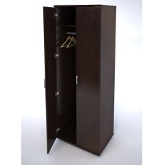 ШМ50(Дуб венге) Шкаф для одежды глубокий 744х520х2046