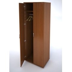 ШМ50(орех3) Шкаф для одежды глубокий 744х520х2046