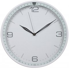 812701 Настенные часы БЮРОКРАТ WallC-R06P, белый